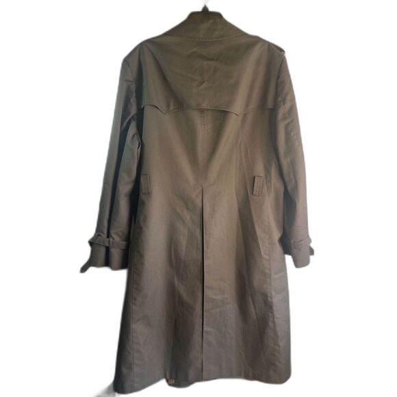 Christian Dior Monsier Mens Double Breasted Classic Trench Coat Size 46R - Picture 2 of 15